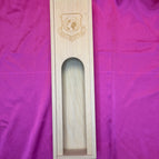 Burgundi borokhoz (beltér) 85x310x85 / Fa előlap