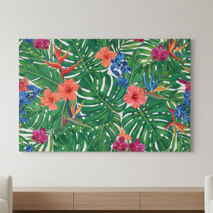 rectangle frameless canvas